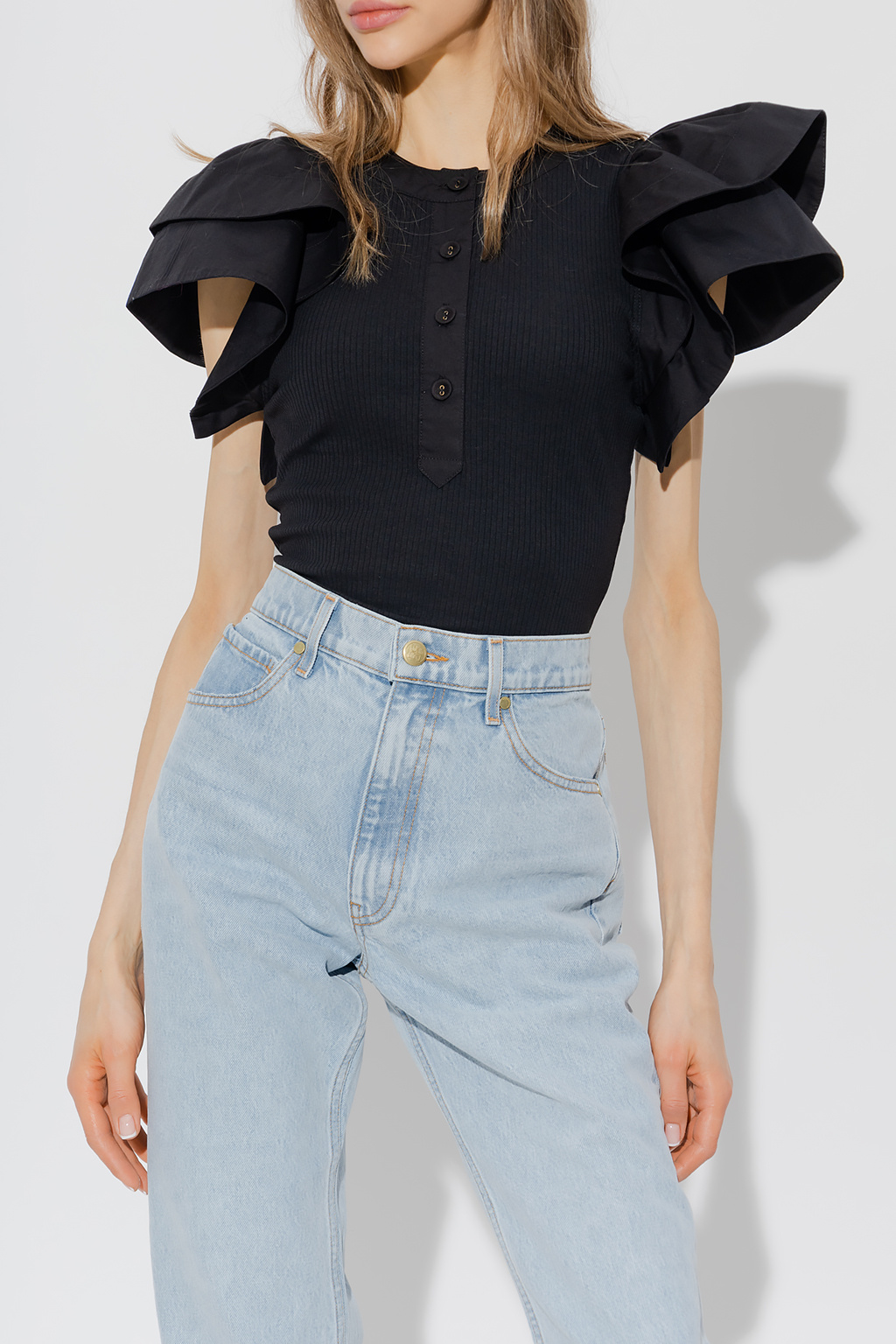 Ulla Johnson 'Bonnie' top with ruffles | Women's Clothing | Vitkac